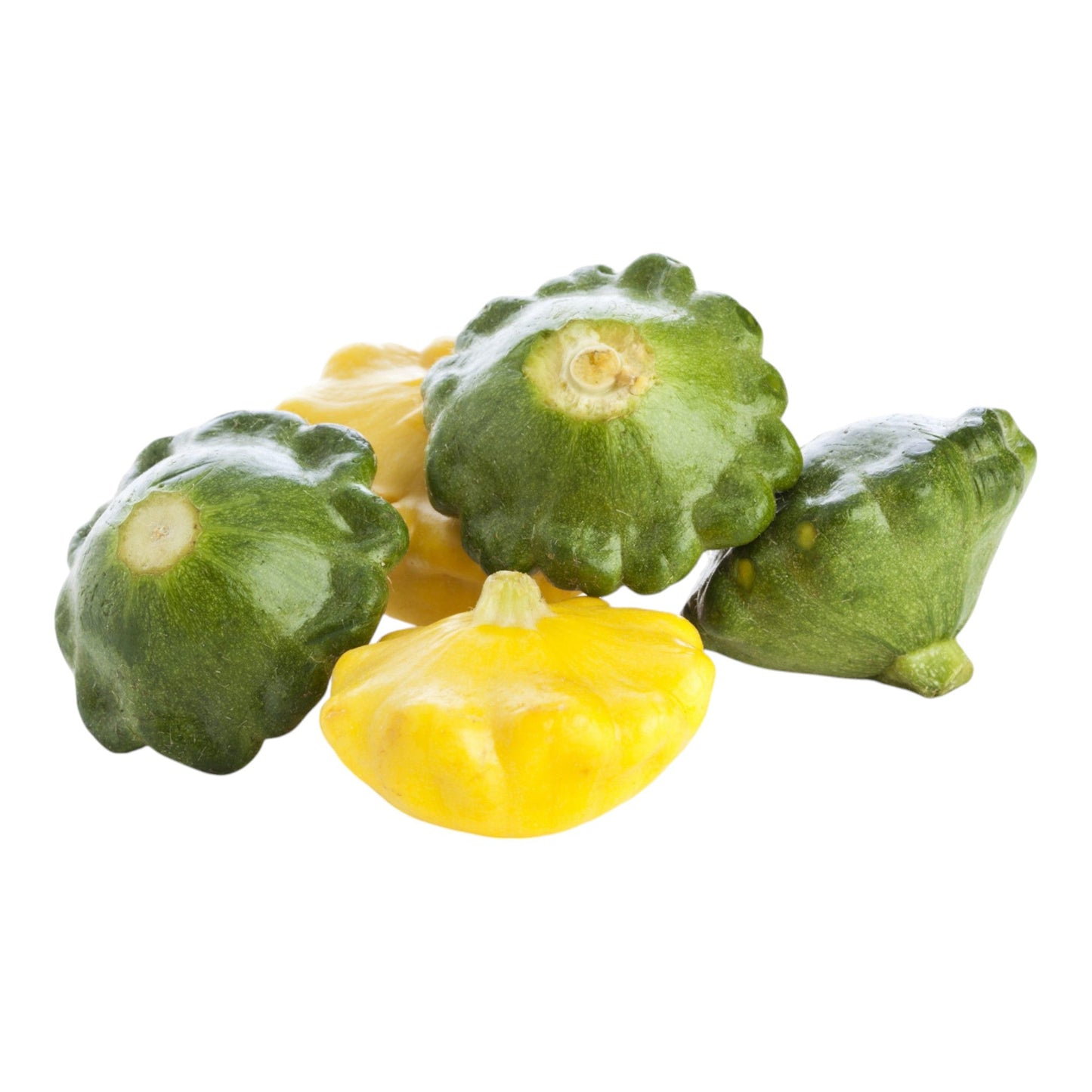 Patty Pan Yellow, Green